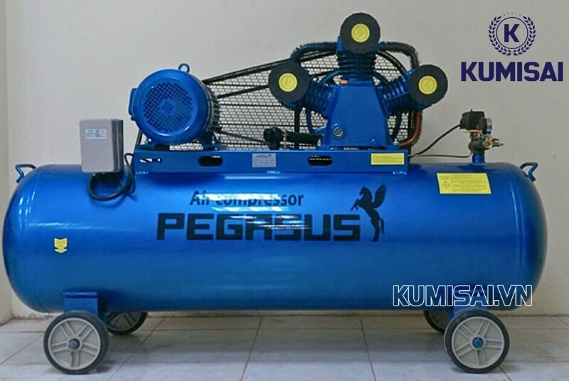 Máy nén khí dây đai Pegasus 330L TM-W-0.36/8-330L