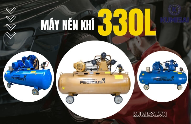 Tìm hiểu về máy nén khí 330 lít