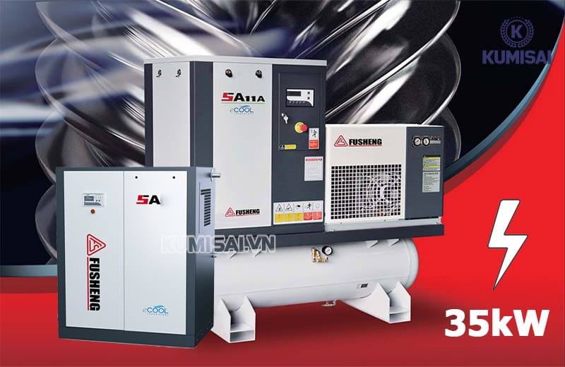 [Tổng Hợp] Máy nén khí 35kw ổn định, bền bỉ, đa năng