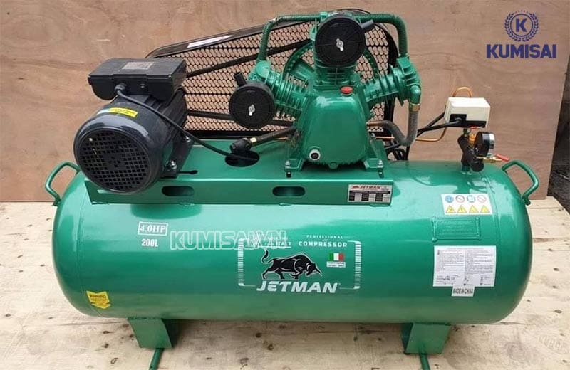 Máy nén khí 4hp Jetman 200L PK40200