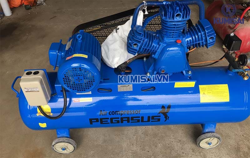 Máy nén khí 4hp Pegasus 180L TM-W-0.36/8