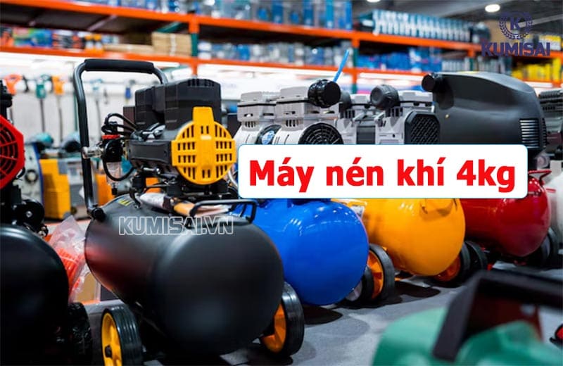 TOP Máy nén khí 4kg: Chính hãng, Tiện lợi, Giá rẻ
