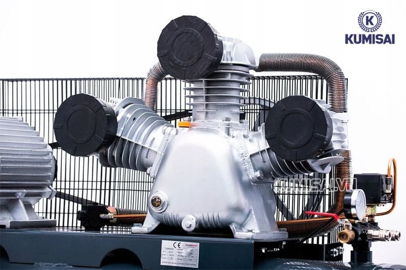 Máy nén khí công suất 5.5HP có khả năng làm việc bền bỉ, ổn định