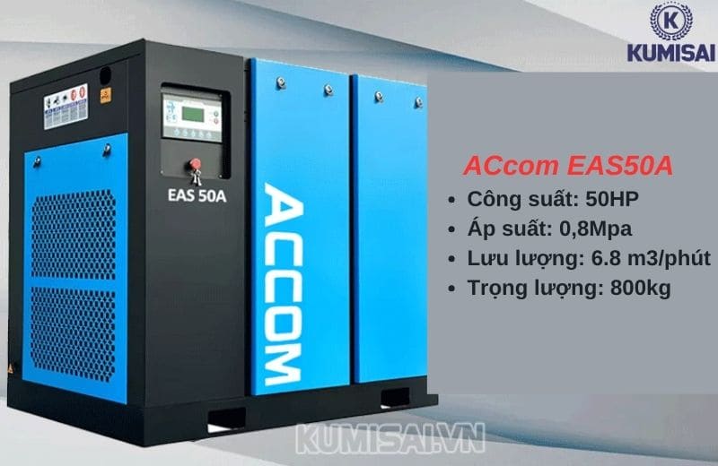 máy nén khí 50hp ACcom EAS50A - 37Kw (50HP)