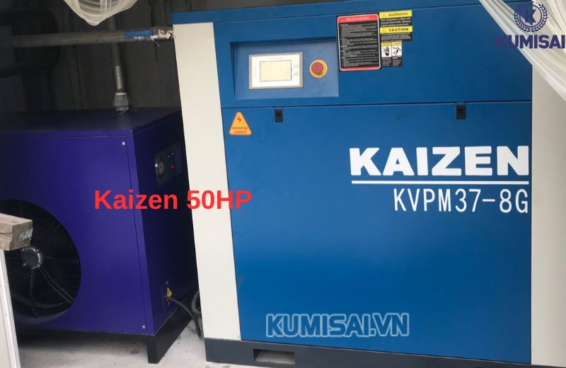 Máy nén khí trục vít 50hp 37kw Kaizen chính hãng