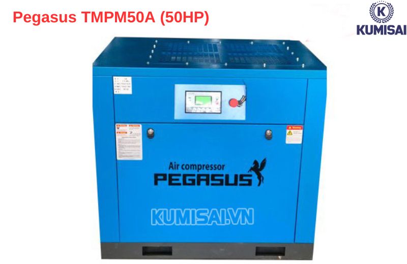 Máy nén khí trục vít 37kw Pegasus TMPM 50A (50hp)