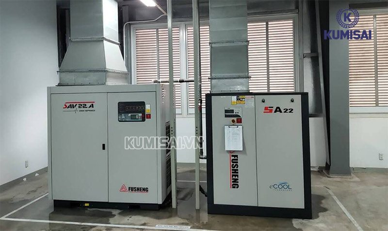 Fusheng – Thương hiệu máy nén khí 55kw đến từ Đài Loan