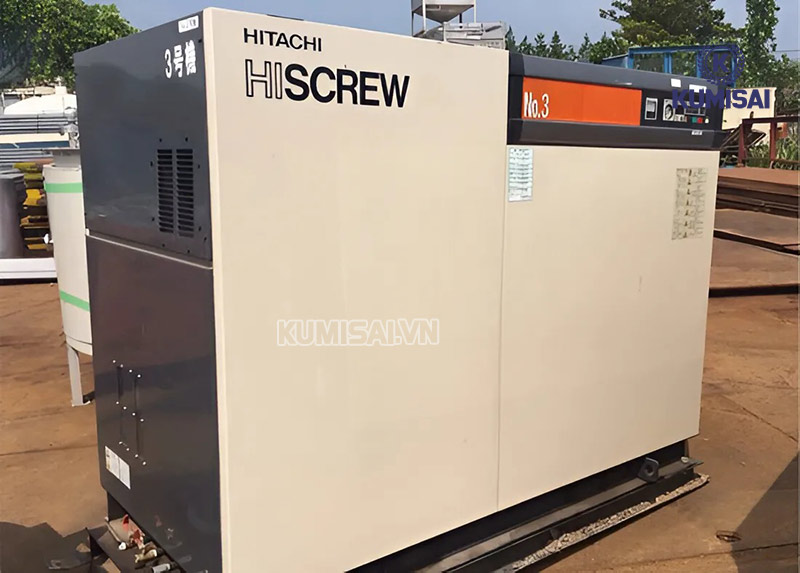 Máy nén khí Hitachi 55kw – Cung cấp khí nén nhanh, hoạt động bền bỉ