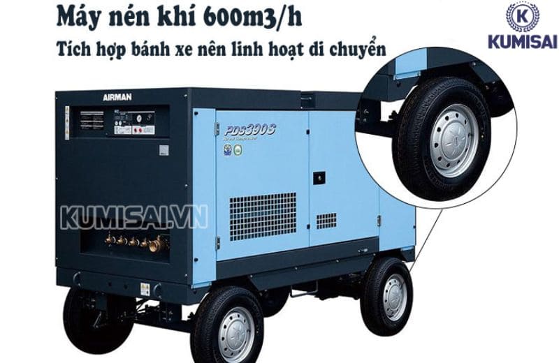 Máy nén khí 600m3/h là như thế nào?