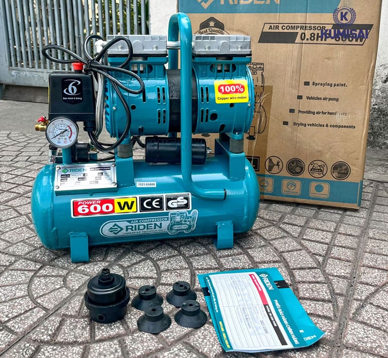 máy nén khí 600w Riden RD 600-A12L