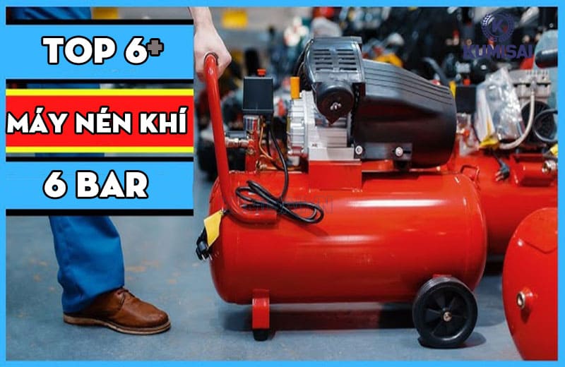 Máy nén khí 6 bar: Nhỏ gọn, Êm ái, Bền bỉ