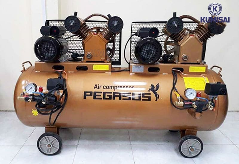máy nén khí 6hp Pegasus TM-V-0.25/8x2-230L 