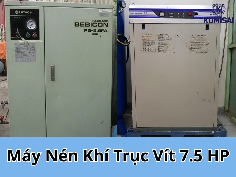 Máy nén khí trục vít 7.5HP