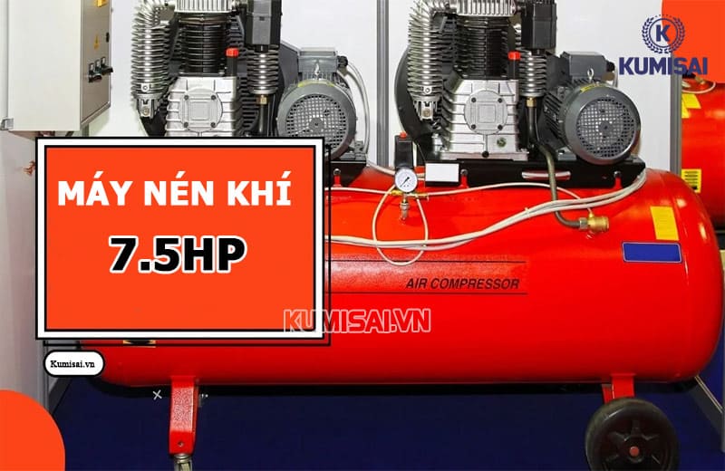 TOP Máy nén khí 7.5 HP mạnh mẽ, đa năng, giá cực tốt