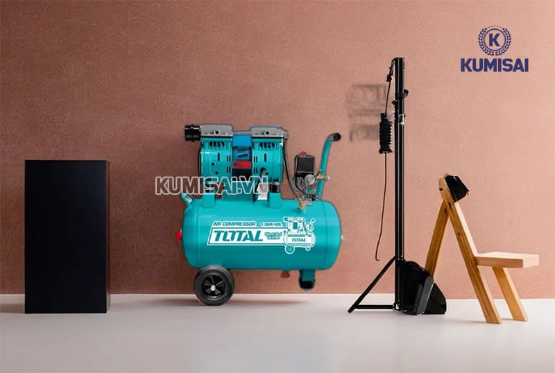 Model máy nén khí 750W Total