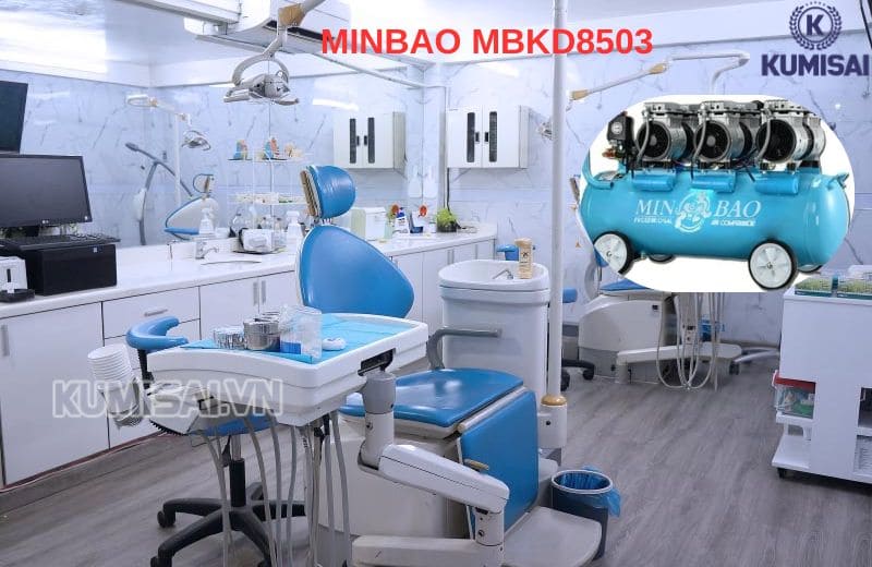 Máy nén khí không dầu 80L MINBAO MBKD8503