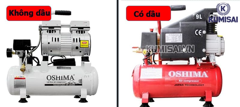 Máy nén khí 9 Lít Oshima