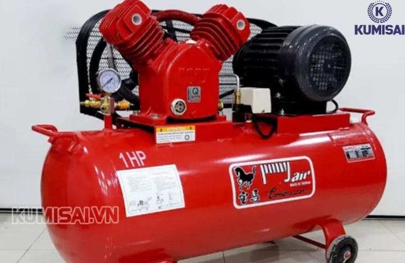 máy nén khí Pony Đài Loan 1HP 220V 90L