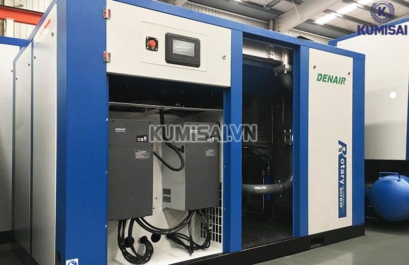 Máy nén khí trục vít Denair 110KW/150HP DA-110 Máy nén khí trục vít Denair 110KW/150HP DA-110