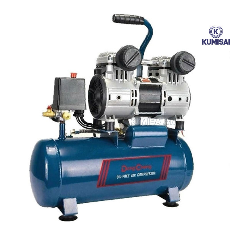 Model nén khí không dầu Dongcheng 1500W 12L