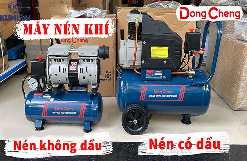 Máy nén khí Dongcheng: Đa năng, Hiệu quả, Bền bỉ
