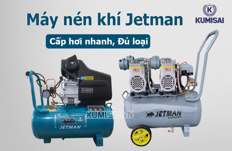 Máy nén khí Jetman  Đa năng, hiện đại, bền đẹp