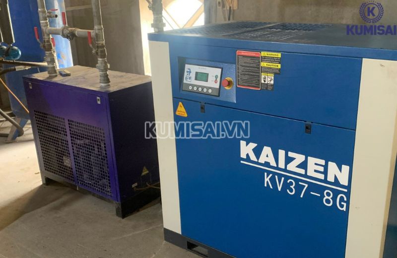 Máy nén khí trục vít 50HP 37kW Kaizen