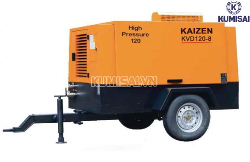 Máy nén khí Kaizen Diesel KVD 75-310HP