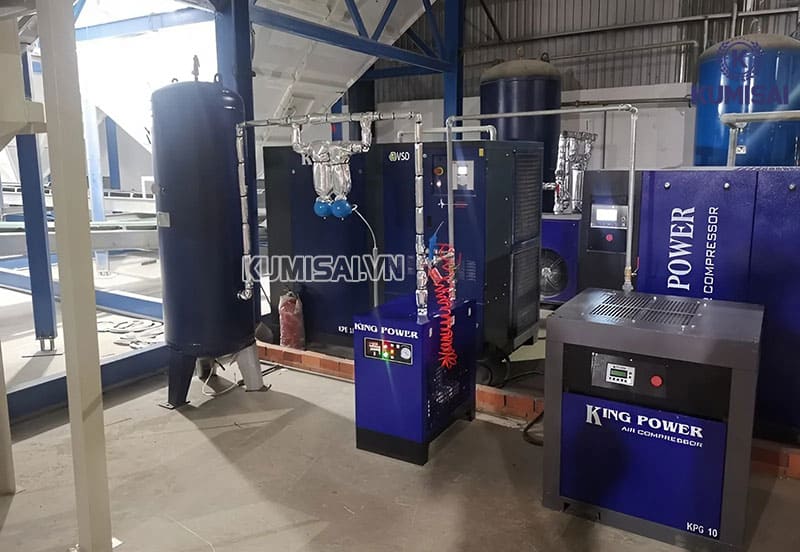 Đánh giá ưu nhược điểm máy nén hơi King Power