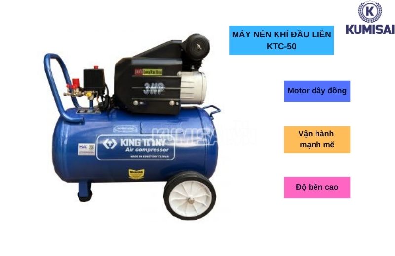 Máy nén khí đầu liền Kingtony KTC-50
