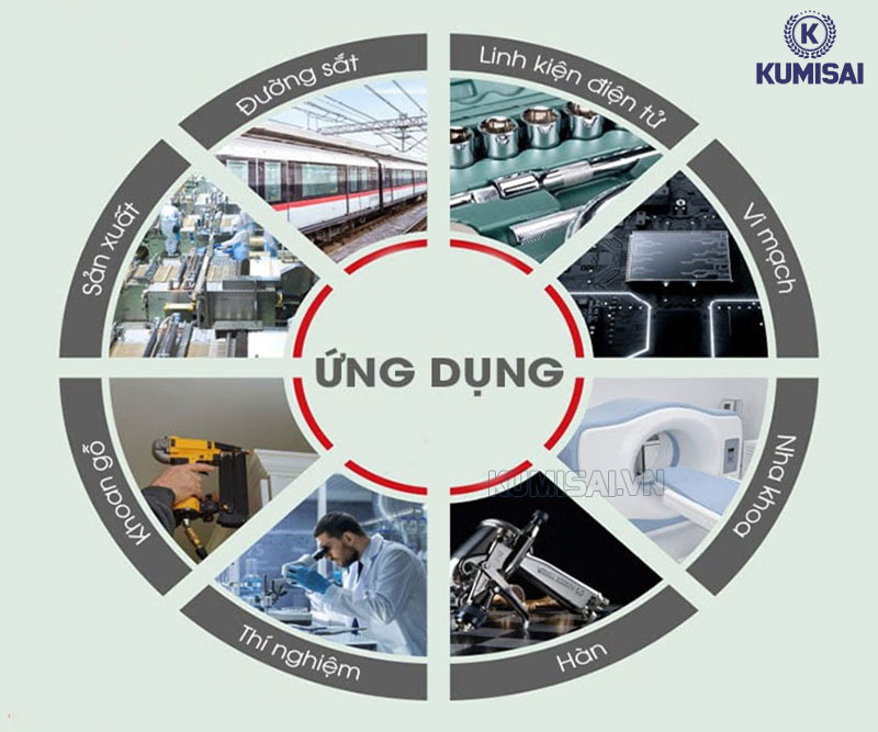 Máy nén khí Kotos có tính ứng dụng cao