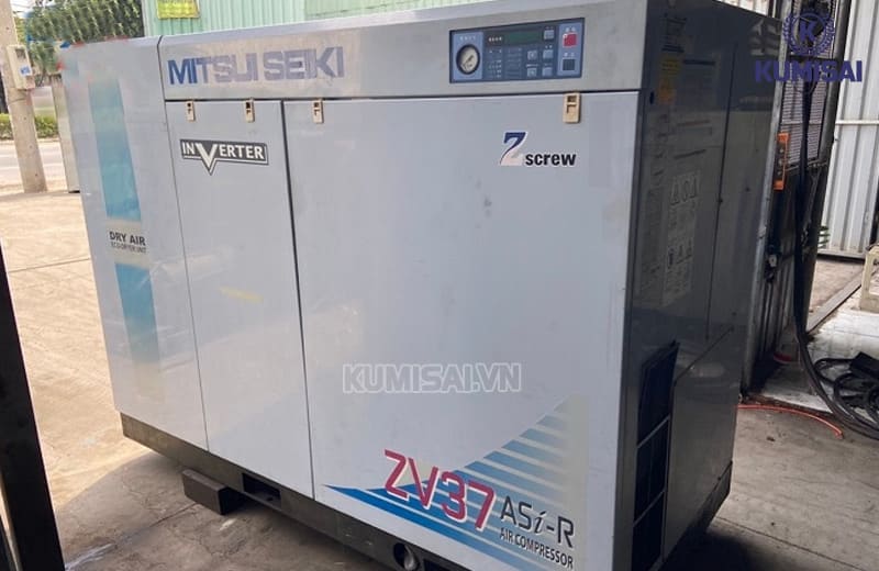 Máy nén khí trục vít không dầu Mitsuiseiki 37kW Máy nén khí trục vít không dầu Mitsuiseiki 37kW