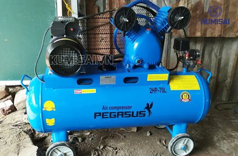 Tìm hiểu về máy nén khí piston Pegasus TM-V-0.17/8-70L 