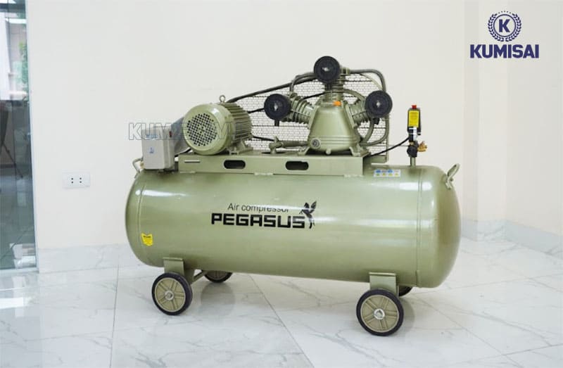 Tìm hiểu về máy nén khí Pegasus piston TM-V-0.36/8-230L