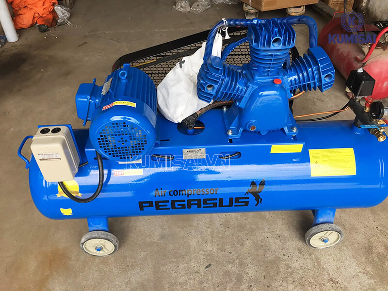 Tìm hiểu máy nén khí dây đai Pegasus TM-W-0.36/8-180L