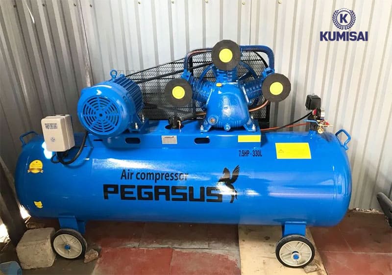 Tìm hiểu về máy nén khí dây đai Pegasus TM-W-0.67/12.5-330L