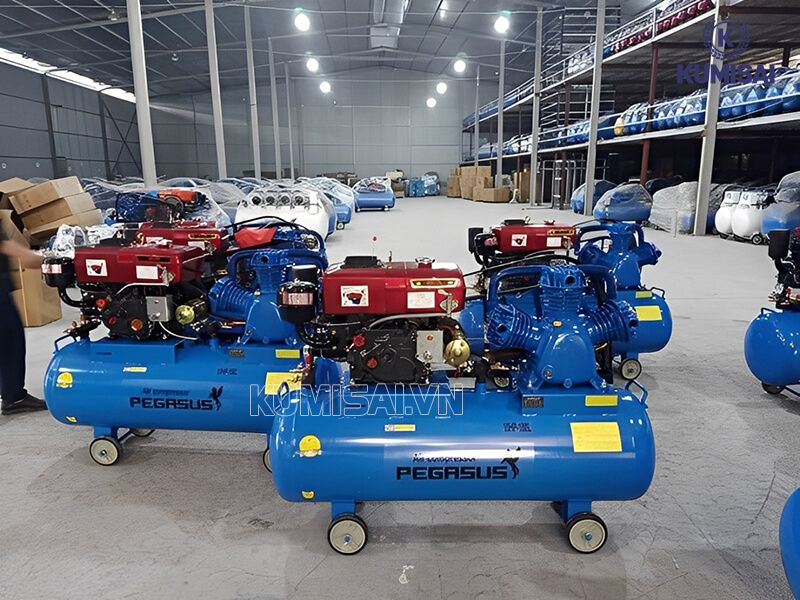 Kumisai Việt Nam phân phối máy nén khí Pegasus chính hãng