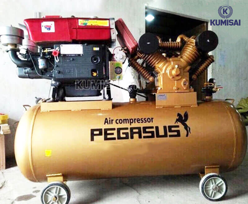 Tìm hiểu về máy nén khí chạy dầu Pegasus TM-W-1.6/8-500L