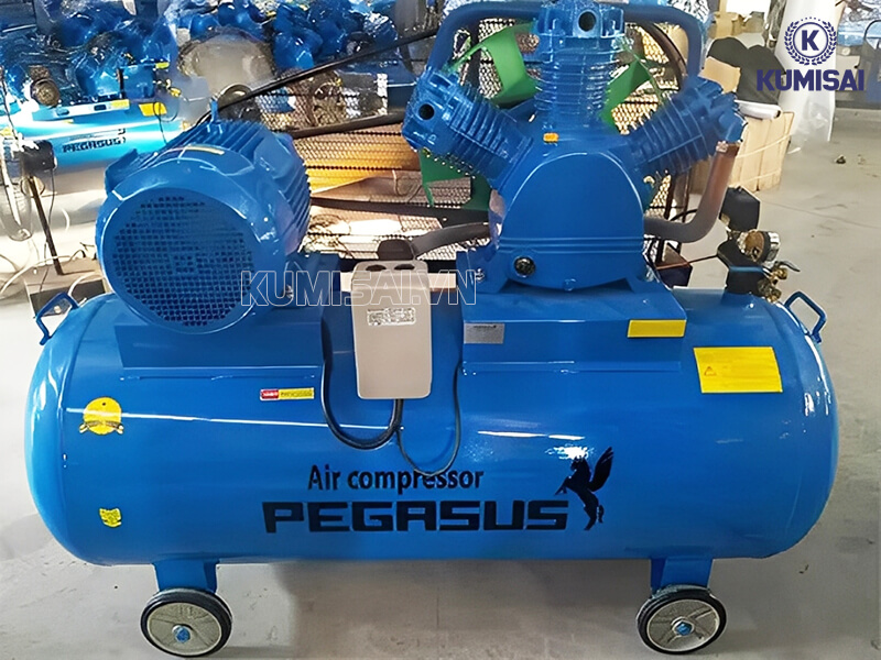 Tìm hiểu máy nén khí dây đai Pegasus TM-W-1.6/12.5-500L