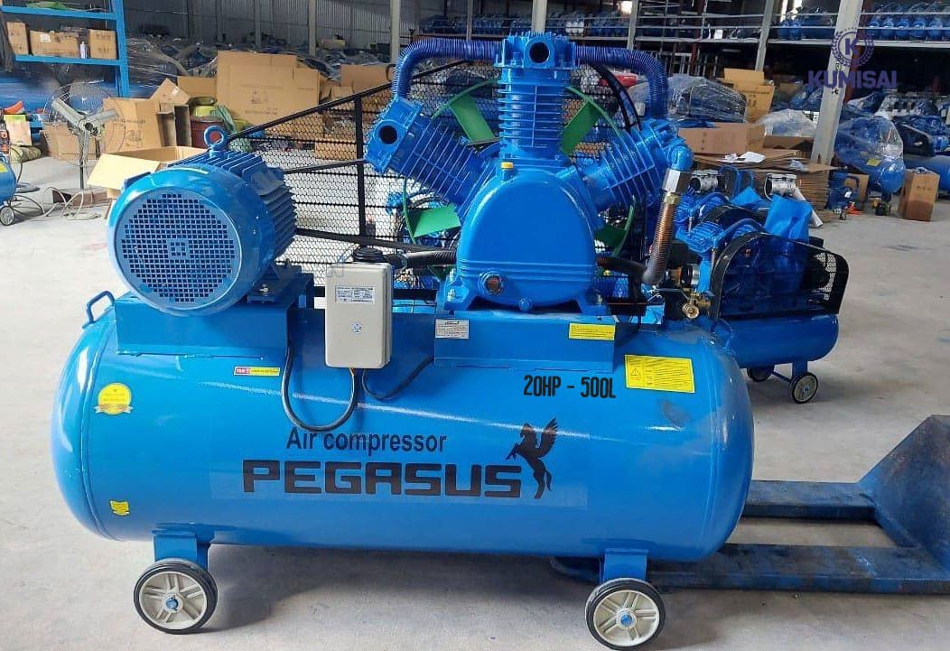 Tìm hiểu về máy nén khí dây đai Pegasus TM-W-2.0/8-500L