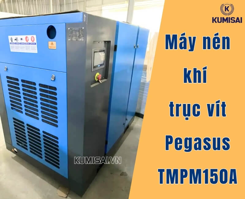 Tìm hiểu về máy nén khí trục vít Pegasus TMPM150A