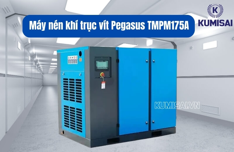 Tìm hiểu về máy nén khí trục vít Pegasus TMPM175A