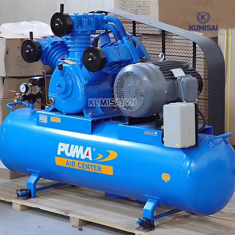 Cận cảnh máy nén khí Puma PK-15300 (15HP)