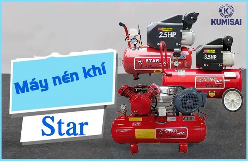 Máy nén khí Star: Hiệu suất ổn định, giá cả cạnh tranh