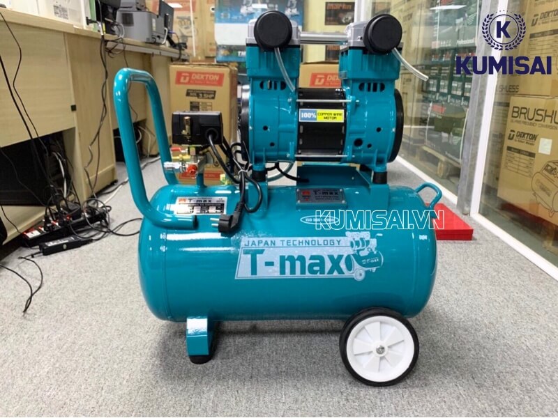 Máy nén khí T-MAX không dầu 50L TM-1600 Máy nén khí T-MAX không dầu 50L TM-1600