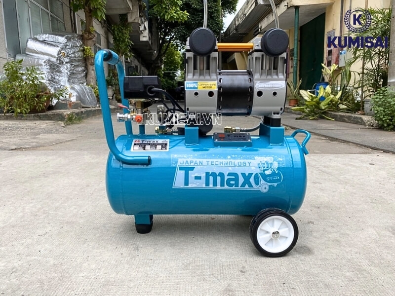 Máy nén khí T-max không dầu TM35F 2HP Máy nén khí T-max không dầu TM35F 2HP