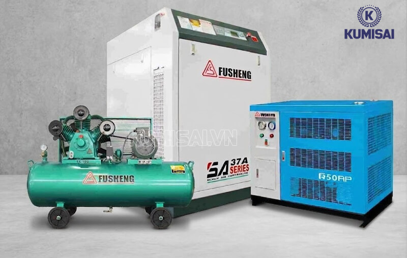 Máy nén khí Fusheng giá tốt tại Bình Dương