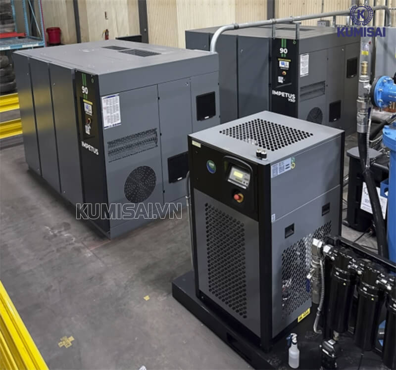 Dòng máy nén khí trục vít công suất cao