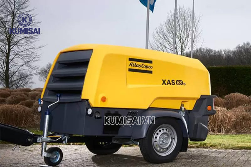 Máy nén khí di động tiện lợi, dễ sử dụng