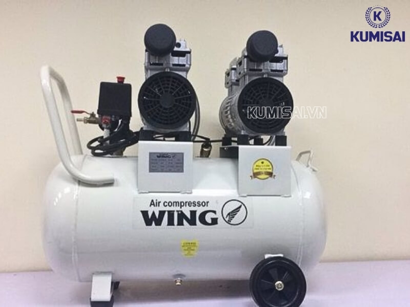 Máy nén khí không dầu tạo khí nén sạch, tinh khiết